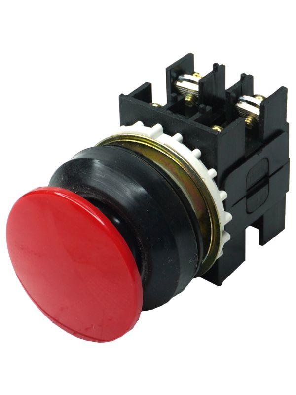  Выключатель кнопочный ВК30-10-22130-54 У2 2НО+2НЗ гриб без фиксации 10А IP54 660В красн. Электротехник ET055278 фото в каталоге от BTSprom.by