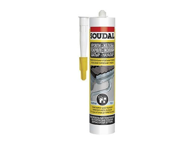 герметик кровельный профессиональный "soudal" кровли желоба прозрачный 280 мл 122020 от BTSprom.by герметик кровельный профессиональный "soudal" кровли желоба прозрачный 280 мл 122020 от BTSprom.by