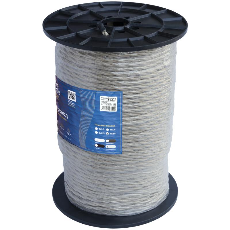  Провод ретро 3х2.5 сл. кость (уп.200м) RetroElectro 2254778 фото в каталоге от BTSprom.by