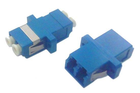 адаптер fa-p11z-dlc/dlc-n/wh-bl оптич. проходн. lc/upc-lc/upc sm duplex корпус пласт. син. бел. колпачки hyperline 243944 от BTSprom.by
