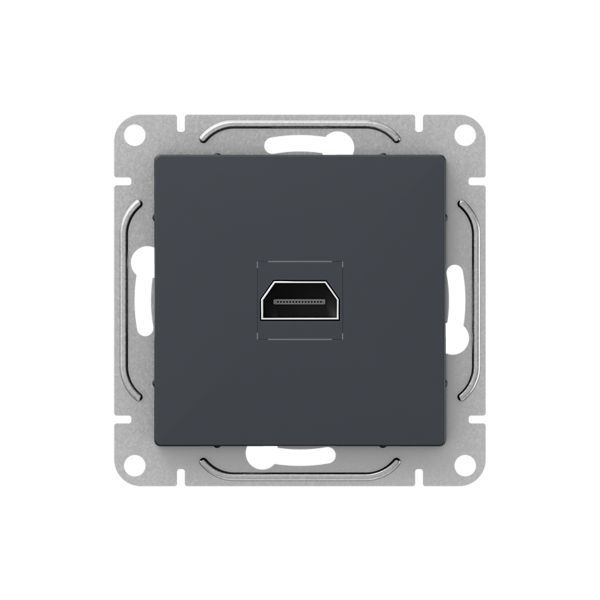 розетка сп эпика hdmi механизм графит ekf up1-sog-hdmi от BTSprom.by