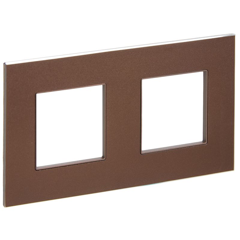 рамка 2-м skandy sk-f32br металл шоколад iek sk-m22-m-k30 от BTSprom.by