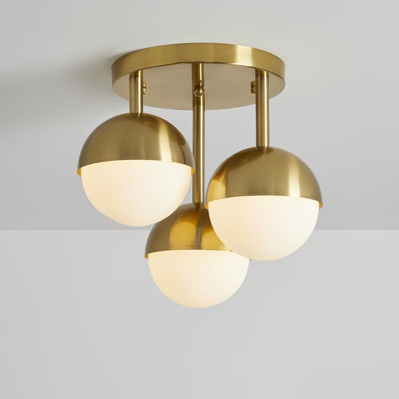  Светильник Polli 120Вт E27х3 IP20 потолочн. Freya FR5449CL-03G фото в каталоге от BTSprom.by