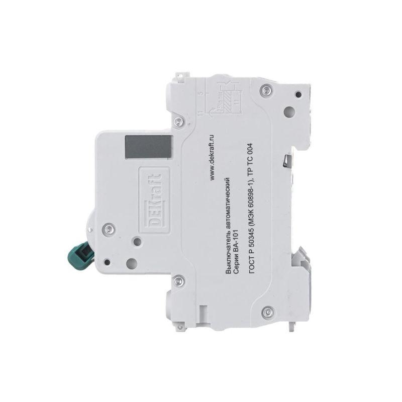 Выключатель автоматический модульный 2п C 20А 4.5кА ВА-101 DEKraft 11067DEK фото в каталоге от BTSprom.by