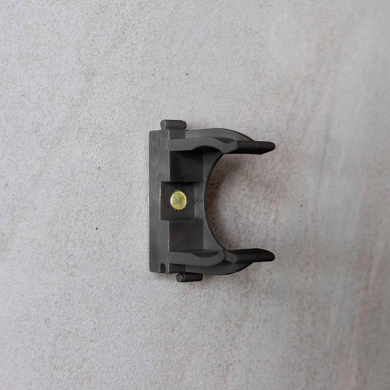  Держатель для труб (клипса) d50мм для монтажн. пистолета КМП черн. Fortisflex 89371 фото в каталоге от BTSprom.by