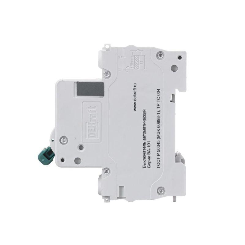  Выключатель автоматический модульный 2п C 40А 4.5кА ВА-101 DEKraft 11070DEK фото в каталоге от BTSprom.by