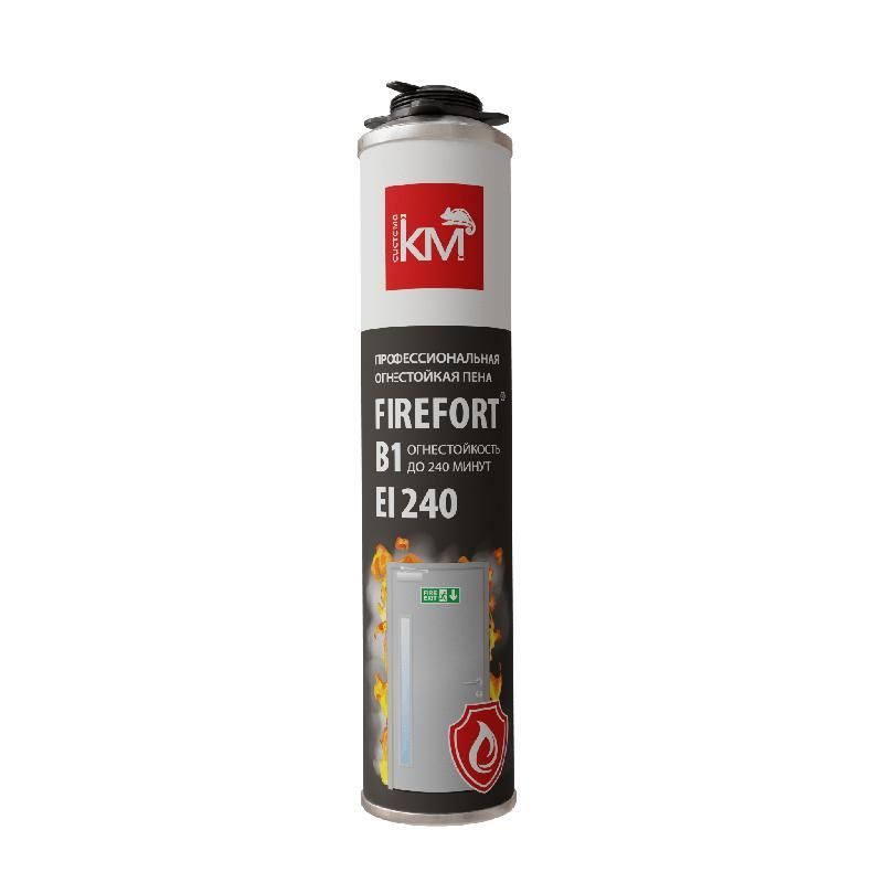 пена монтажная огнестойкая firefort b1 km-ff-pom-b1 750мл км lo43490 от BTSprom.by