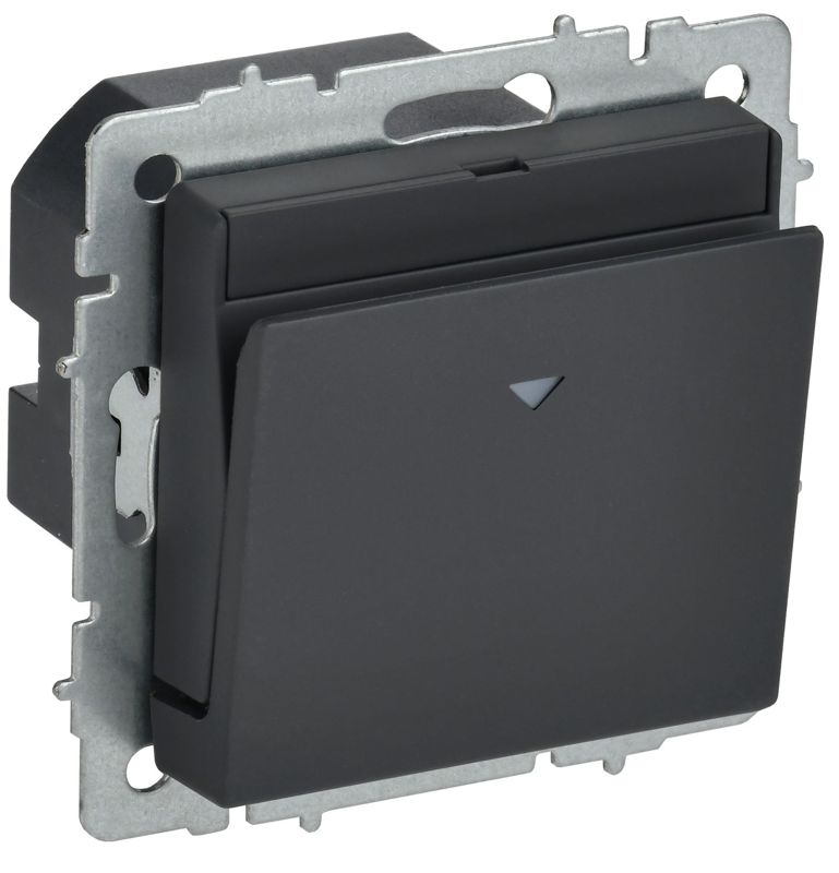 выключатель карточный brite 30а вс10-1-8-брг механизм графит iek br-v11-0-10-k53 от BTSprom.by