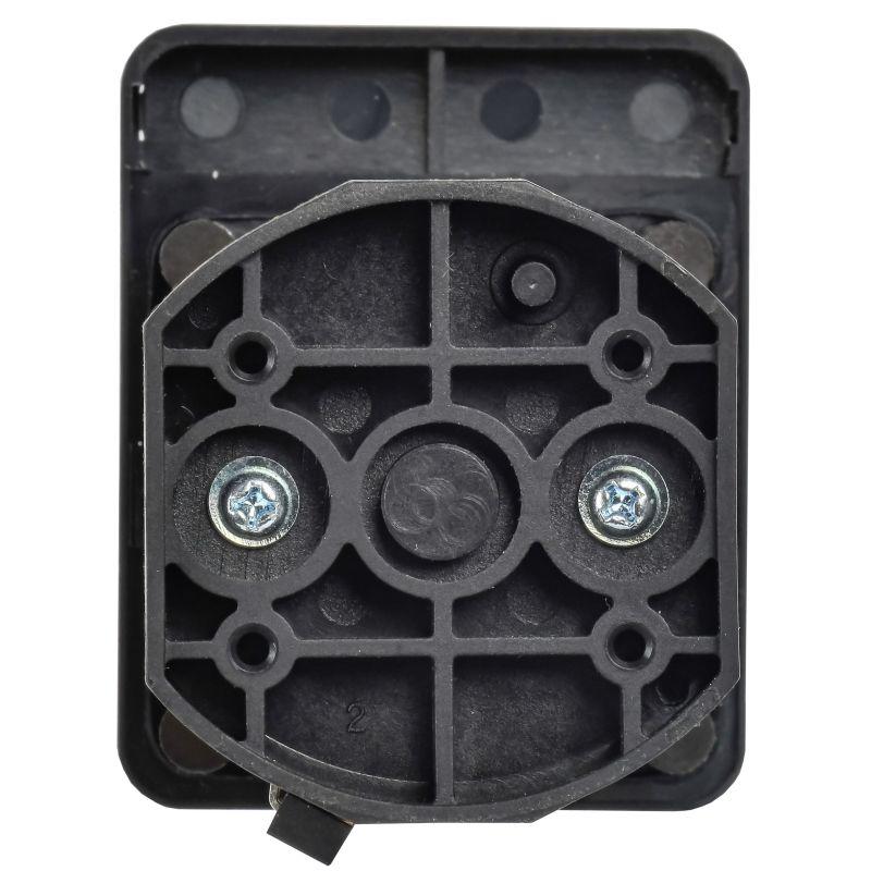  Переключатель кулачковый 10А (сх. 67) стандартная черн. рукоятка MASTER IEK MI-CS10-010-067-K02 фото в каталоге от BTSprom.by