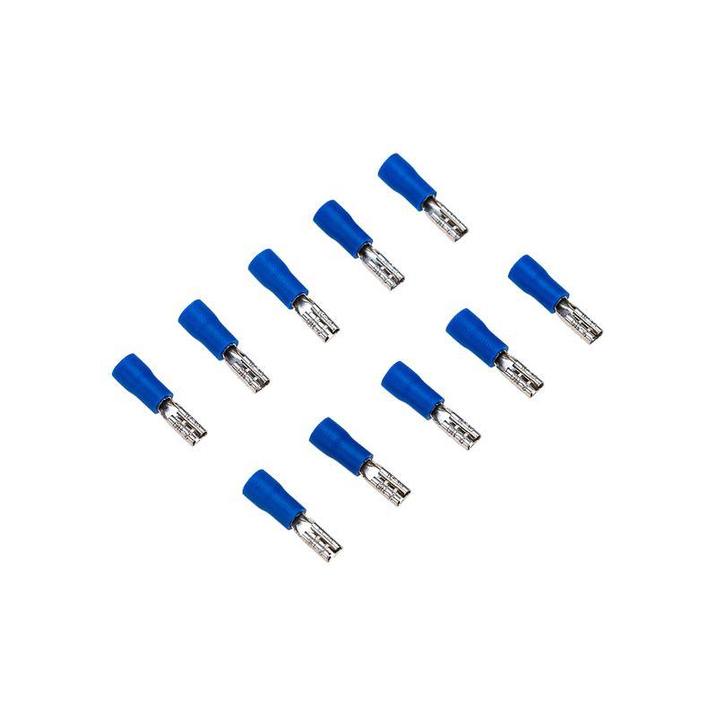 Клемма плоская изолированная (гнездо-3.8мм) 1.5-2.5кв.мм (РПи-м 2.5-(2.8) / РПИм 2-250 / FDD2-110(8)) (блист.10шт) Rexant 06-0388-A фото в каталоге от BTSprom.by