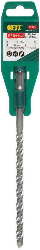  Бур по бетону SDS PLUS с двойн. резьбой 10х210мм FIT 32925 фото в каталоге от BTSprom.by