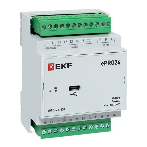 модуль расширения epro удаленного управления 6вх/4вых 230в proxima ekf epro-6-4-230 от BTSprom.by