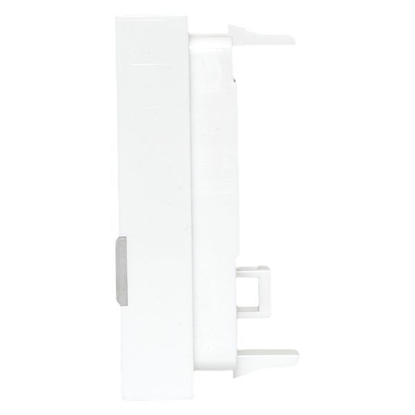  Вставка розеточная 45х22.5мм формат Mosaic на 1 модуль Keystone защ. шторки с маркером бел. TERACOM PRO EKF TRP-INS-MOS-1M1P-WH фото в каталоге от BTSprom.by