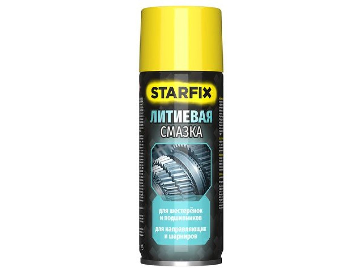 смазка литиевая starfix (аэрозоль) 520 мл sm-86104-1 от BTSprom.by
