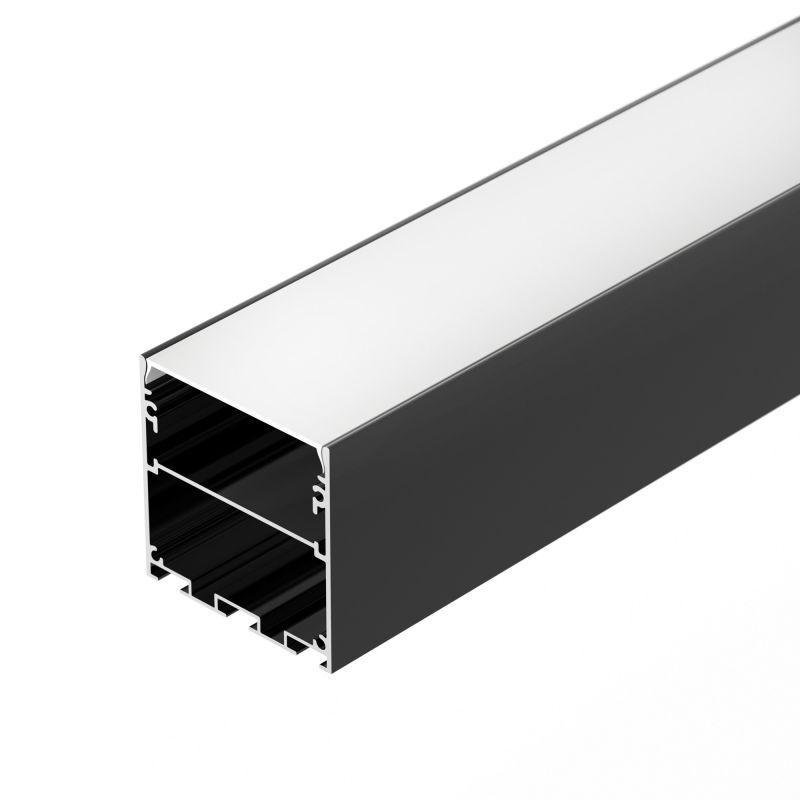 профиль line-s-5050-2000 black алюм. l2000 arlight 041839 от BTSprom.by