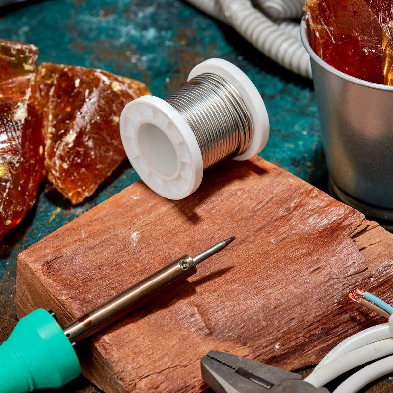  Припой ПОМ-3 100г d2мм (олово 97% медь 3%) бессвинцовый ГОСТ 21931-76 катушка Rexant 09-3503 фото в каталоге от BTSprom.by