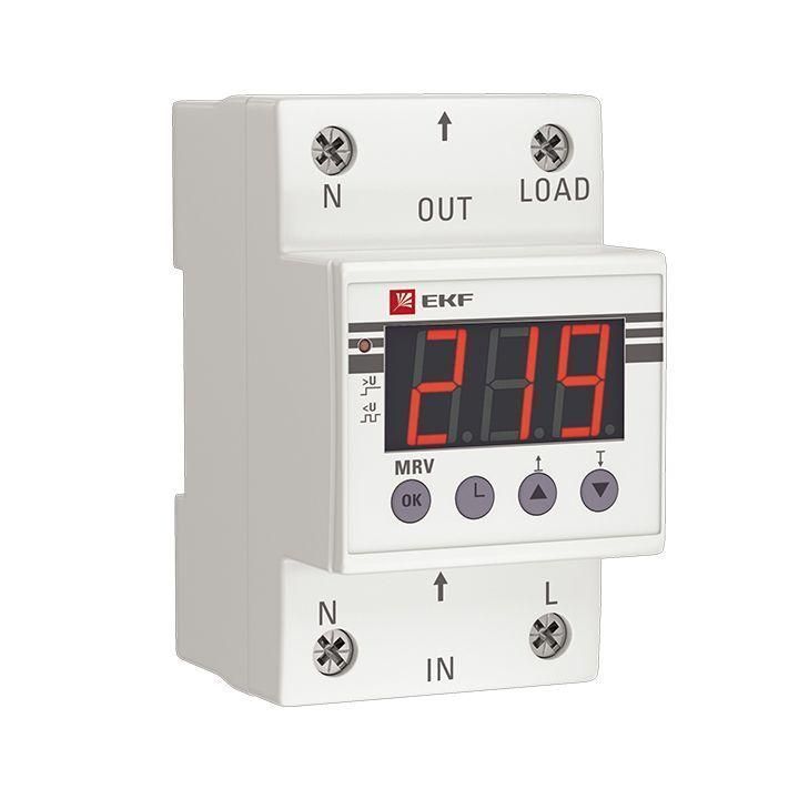 реле напряжения с дисплеем mrv 32а proxima ekf mrv-32a от BTSprom.by