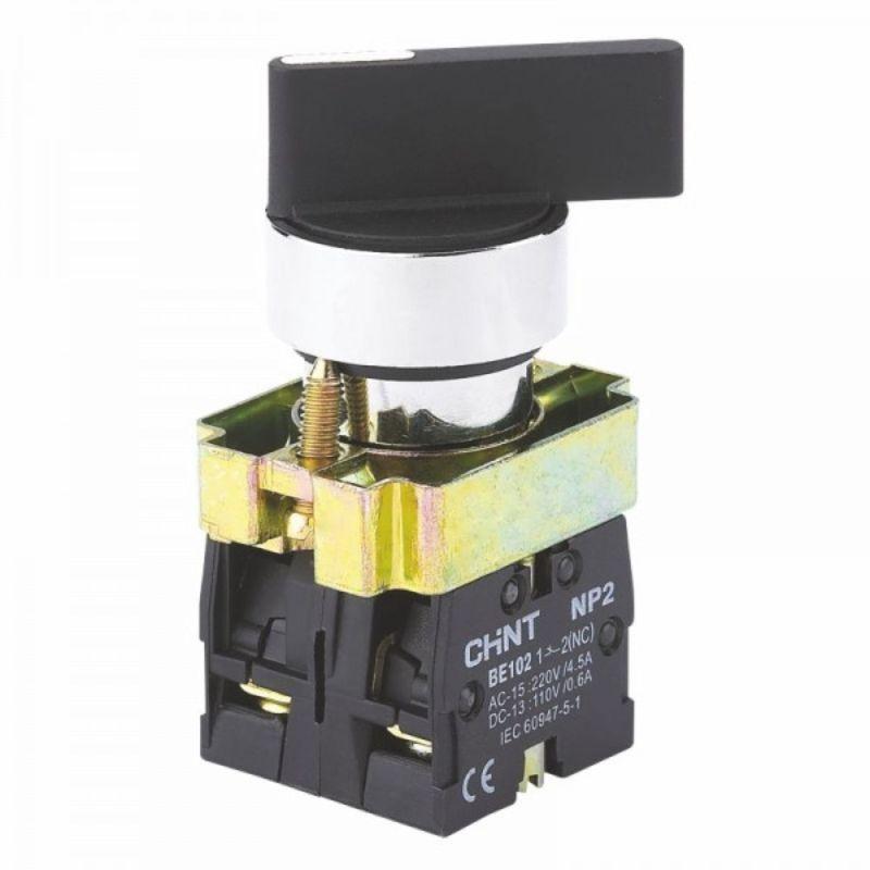 переключатель np2-bj44 2 положения возвратом 2нз ip40 (r) chint 575991 от BTSprom.by