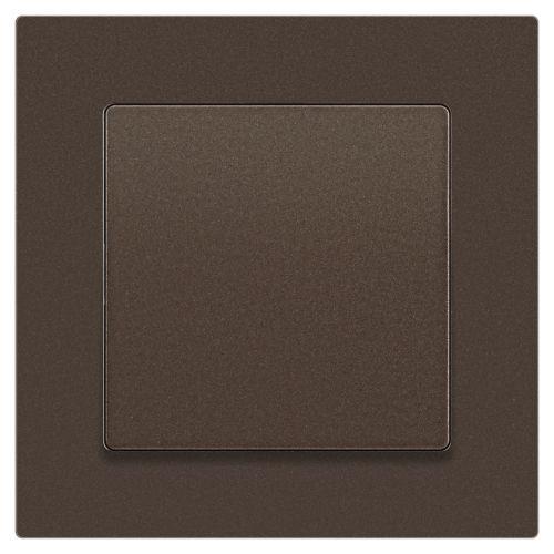  Кнопка Accent 6-109-08 10А-250В IP20 СУ бронза Intro Б0063619 фото в каталоге от BTSprom.by