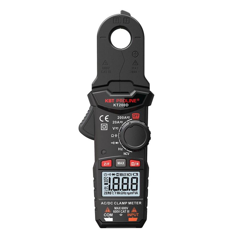 клещи токовые цифровые кт 200d proline квт 101563 от BTSprom.by