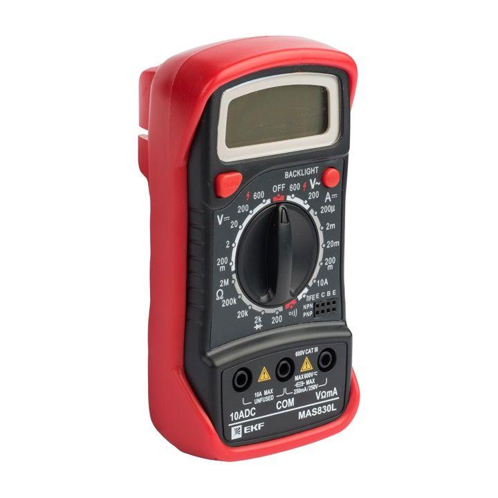 мультиметр цифровой mas830l master ekf in-180701-pm830l от BTSprom.by