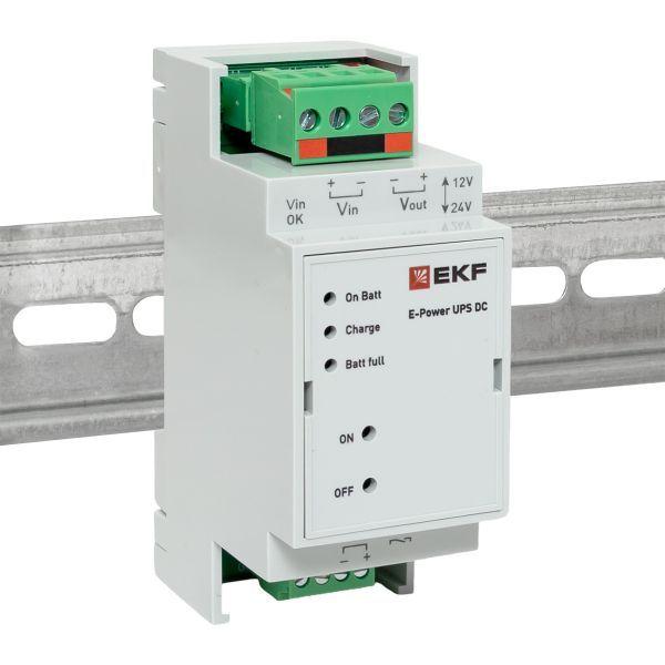  Источник бесперебойного питания постоянного тока E-Power UPS DC -15W 12/24В 3600мАч EKF UDRLi-DC15W фото в каталоге от BTSprom.by