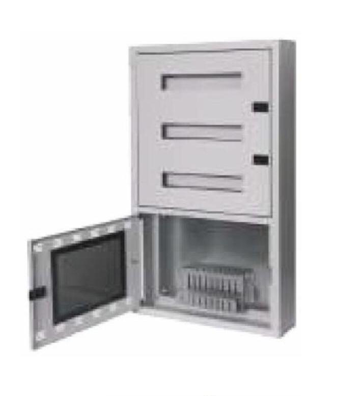 корпус щита 500х850х120мм встраив. с модулями mcb и местом для прокладки сетевых кабелей метал. сер. cetinkaya pano cp8511 от BTSprom.by