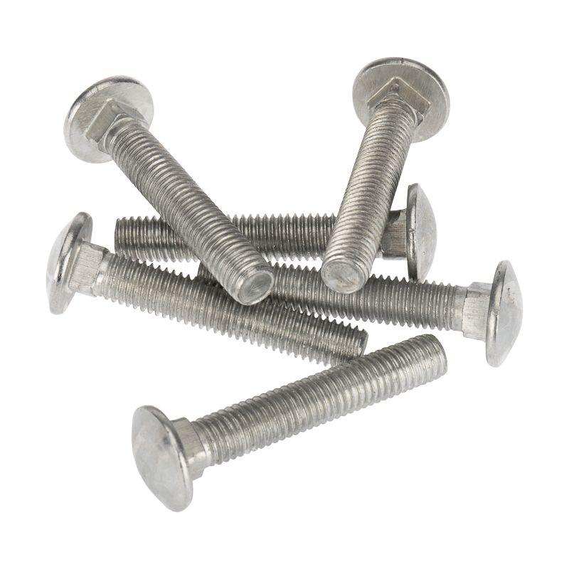  Болт мебельный 10х60 DIN 603 (уп.452шт) Kranz 1301-1060-1 фото в каталоге от BTSprom.by