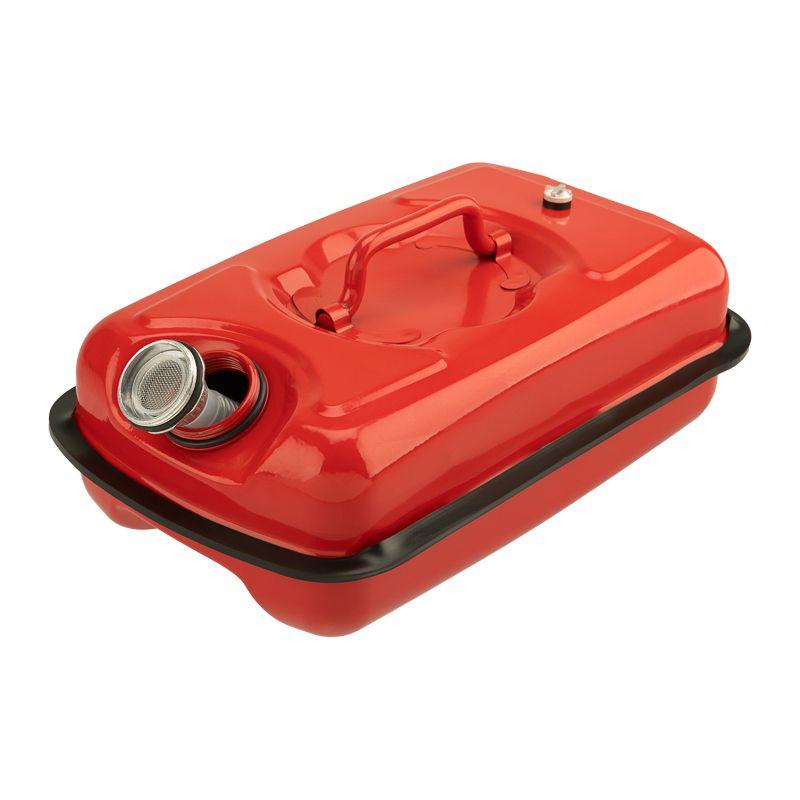  Канистра для топлива горизонт. 5л метал. Rexant 80-0198 фото в каталоге от BTSprom.by