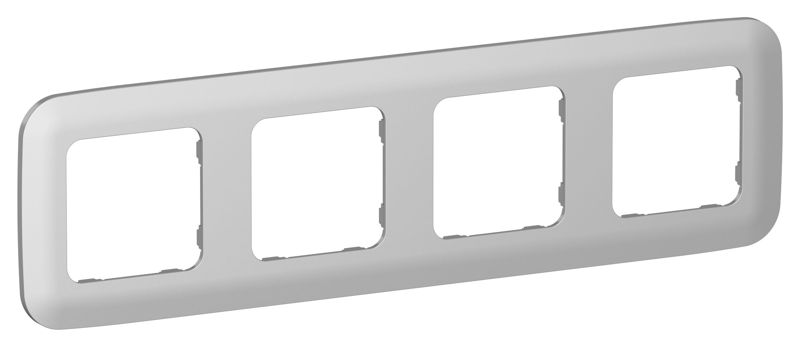 рамка 4-м сп flite ру-4-а-фла алюм. iek fi-m42-31-20-k47 от BTSprom.by