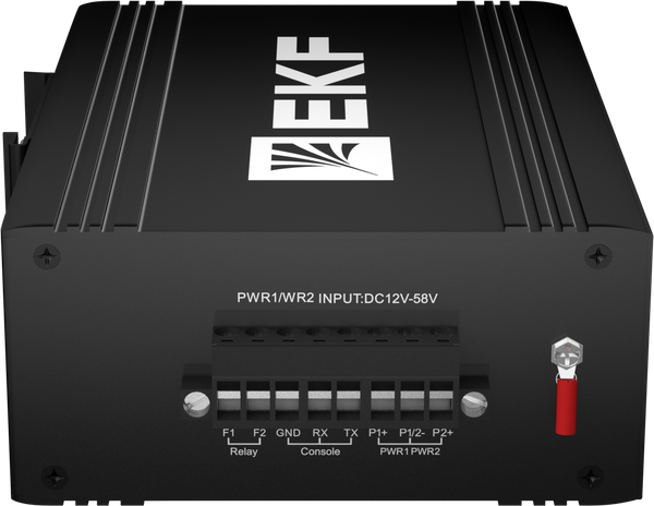  Коммутатор управляемый промышленный уровня L2 TSX-ML2-2GH/SFP-8GT 2 порта 2.5G Base-X SFP 8 портов 10/100/1000Base-T(X) RJ45 монтаж на DIN-рейку TSX EKF TSX-ML2-2GH/SFP-8GT фото в каталоге от BTSprom.by