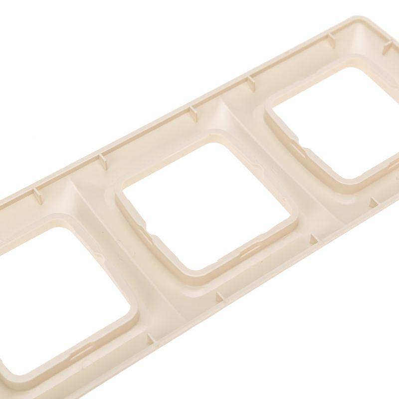  Рамка 3-я горизонтальная DEA беж. Kranz KR-78-0257 фото в каталоге от BTSprom.by