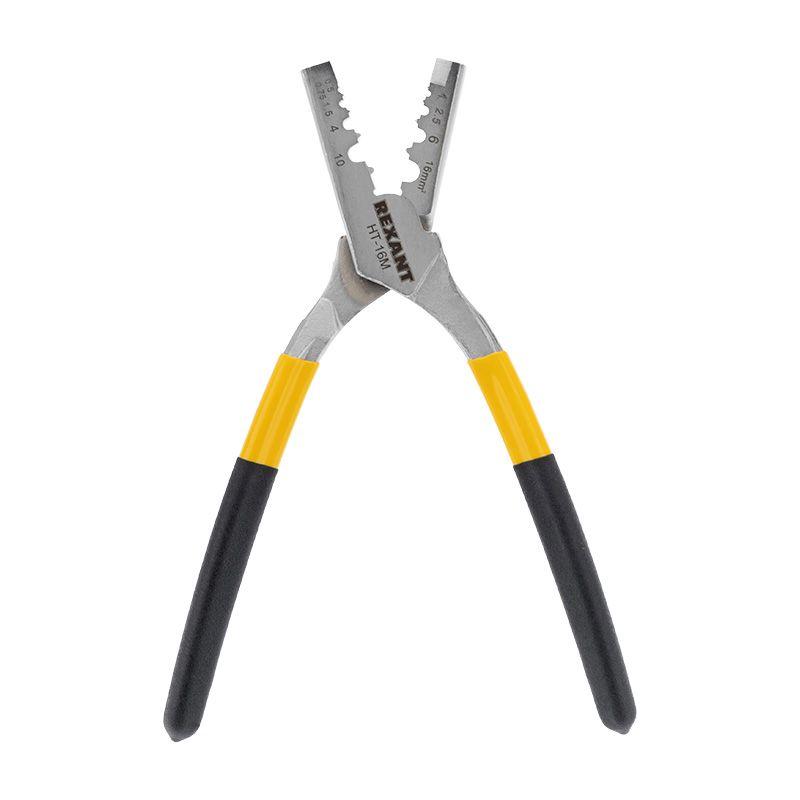  Пресс-клещи для обжима втулочных наконечников 0.5-16кв.мм (HT-16M) Rexant 12-3208 фото в каталоге от BTSprom.by