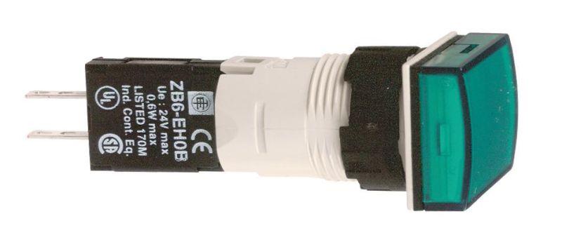  Лампа светосигнальная d16мм 12-24В зел. с диодом SchE XB6DV3BB фото в каталоге от BTSprom.by