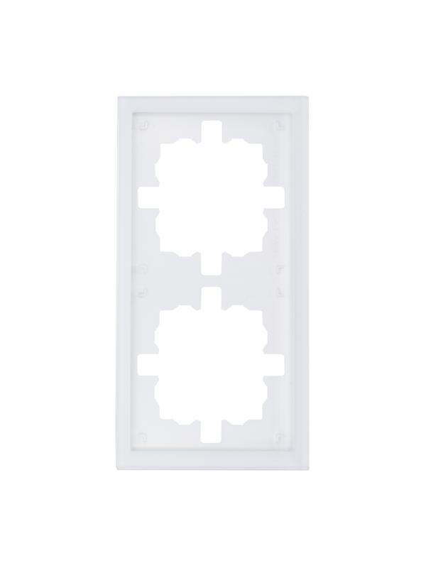 рамка 2-м zima универс. акрил. бел. матов. lezard 704-5380-147 от BTSprom.by