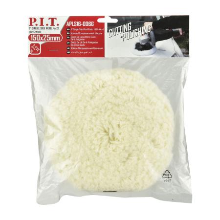 круг полировальный шерстяной 150х25мм липучка p.i.t. apls16-006g от BTSprom.by