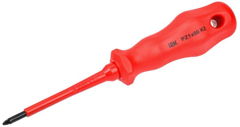 отвертка диэлектрическая крестовая pz1х80 k2 1000в arma2l 3 iek a2l3-sc30-k2-pz-10-080 от BTSprom.by