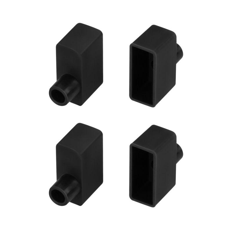 заглушка wph-flex-0616-side black с отверстием пластик (комплект) arlight 045880 от BTSprom.by