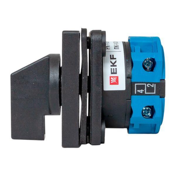  Переключатель кулачковый ПК-1-31 1п 10А "1-2" IP65 EKF pk-1-31-10-65 фото в каталоге от BTSprom.by
