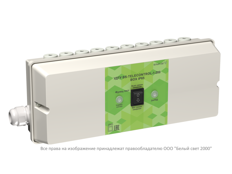 устройство дистанционного тестирования удту bs-telecontrol-1-200 box ip65 белый свет a31911 от BTSprom.by