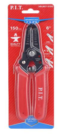 стриппер многофункциональный advance hplr07-0150 (150мм зачистка проводов кусачки) p.i.t. hplr07-0150 от BTSprom.by