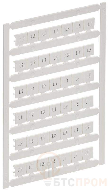 Маркер для CTS 10кв.мм "L1; L2; L3" ARMAFIX IEK AF-CT10D-M-010-22 фото в каталоге от BTSprom.by  Маркер для CTS 10кв.мм "L1; L2; L3" ARMAFIX IEK AF-CT10D-M-010-22 фото в каталоге от BTSprom.by
