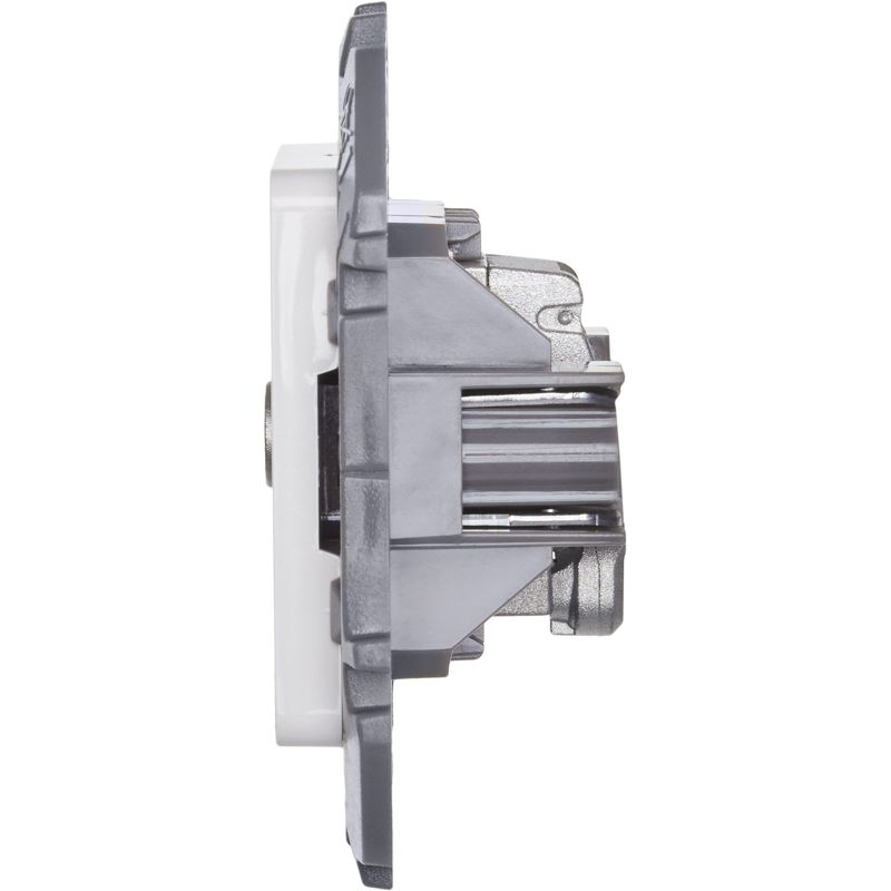  Розетка телевизионная TV Inspiria 2дБ 0-2400мГц с топологией "звезда" механизм бел. IEK 673850 фото в каталоге от BTSprom.by