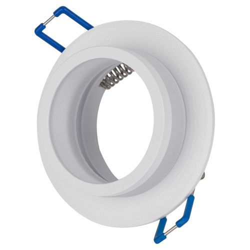  Светильник встраиваемый алюм. KL89 WH MR16/GU5.3 бел. Эра Б0054356 фото в каталоге от BTSprom.by