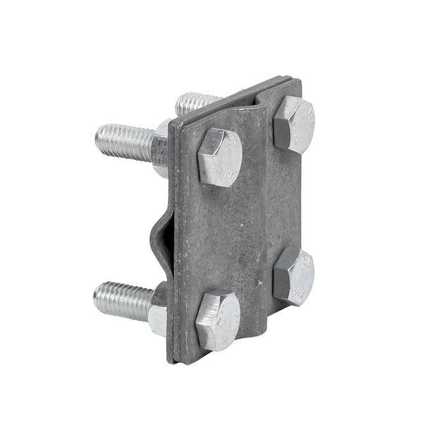  Зажим крестовидный прут-прут (3 пластины 57х57мм) HZ PROxima EKF lp-55758 фото в каталоге от BTSprom.by