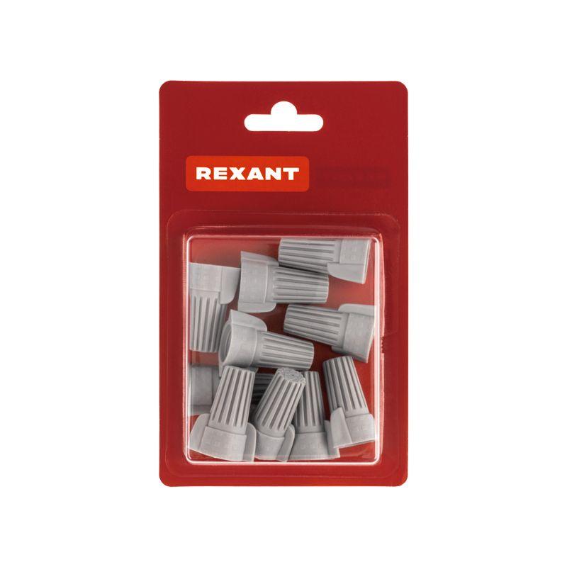  Зажим соединительный изолирующий с лепестками СИЗ-15 d14.9мм 4-16кв.мм сер. (уп.10шт) Rexant 08-0759-10 фото в каталоге от BTSprom.by