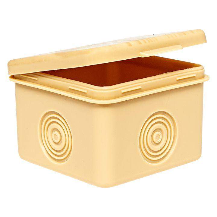  Коробка распаячная КМР-030-037 пылевлагозащ. 65х65х50 без мембранных вводов свет. дерево EKF plc-kmr-030-037-s фото в каталоге от BTSprom.by