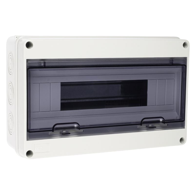 бокс модульный накладной pdb/w 4015 gr (щрн-пг-15) ip65 пластик. pro jazzway 5072107 от BTSprom.by