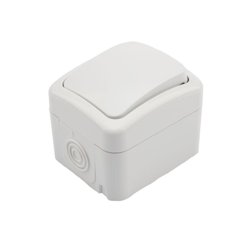 выключатель 1-кл. оп mini og ip54 бел. kranz kr-78-0601 от BTSprom.by