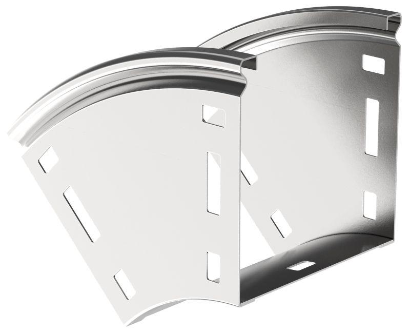 Угол для лотка плавный 45град. 80х80 В20 ESCA IEK CPV41-0-45-080-080 от BTSprom.by